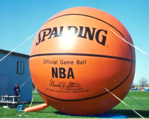Sports Related Inflatables 20'-spalding basketball